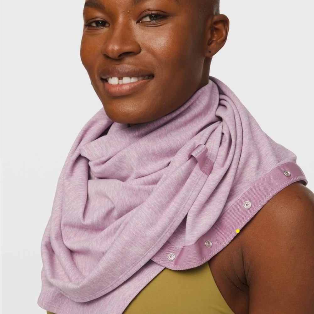 Lululemon Vinyasa Convertible Purple Lavender Women's Scarf